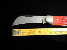 Titusville Cutlery Pink Petal Jigged Bone Rooster Comb Farmer Knife Super Rare 1 of 4 COA USA 2024