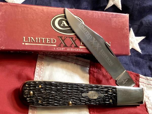 1997 Case xx Black Bone Barlow 6143 SS -Lmtd Ed -1 of 2500 -NOS/NM 1997 Case xx Black Bone Barlow 6143 SS -Lmtd Ed -1 of 2500 -NOS/NM