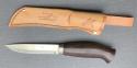 Brusletto Geild knife. Fixed blade knife that was made in Norway. Beautiful cocobolo handle. 
