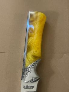 Custom Fixed Blade  by Devon  Butch Beaver