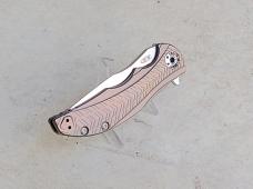 Zero Tolerance 0609 RJ Martin KVT Frame Lock Knife Bronze Titanium CPM-20CV Blade - New