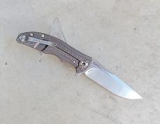 Zero Tolerance 0609 RJ Martin KVT Frame Lock Knife Bronze Titanium CPM-20CV Blade - New