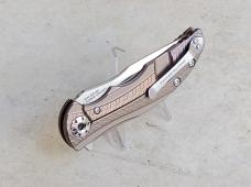 Zero Tolerance 0609 RJ Martin KVT Frame Lock Knife Bronze Titanium CPM-20CV Blade - New
