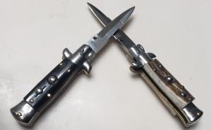 Set of 2 Vintage Mini 4 5/8" Switchblades