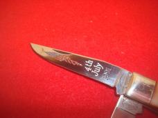 1991 REMINGTON USA R1178 PRESIDENTIAL DEDICATION OPERATION DESERT STORM KNIFE 