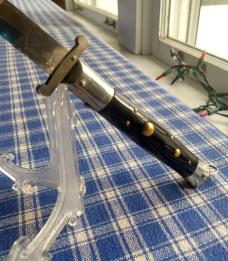 9 Inch Black Rizzuto Estiletto BEAUTY!