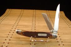 SCHRADE OLD TIMER 93OT "THE WRANGLER" 1970'S VINTAGE U.S.A. MADE TRAPPER DOUBLE BLADES POCKET KNIFE