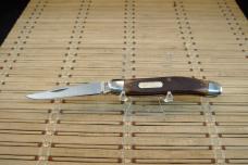 SCHRADE OLD TIMER 93OT "THE WRANGLER" 1970'S VINTAGE U.S.A. MADE TRAPPER DOUBLE BLADES POCKET KNIFE