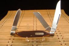 SCHRADE OLD TIMER 8OT SR. STOCKMAN VINTAGE U.S.A. MADE HIGH CARBON STEEL BLADES NIB POCKET KNIFE