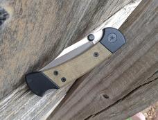 Buck 112 Ranger Sport Folding Knife OD Green Micarta Handle S30V Blade - NEW