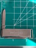 Italy Made Chevrolet Unusual 2 Blade Knife Blade and Nail File Case Inside