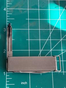 Italy Made Chevrolet Unusual 2 Blade Knife Blade and Nail File Case Inside