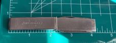 Italy Made Chevrolet Unusual 2 Blade Knife Blade and Nail File Case Inside