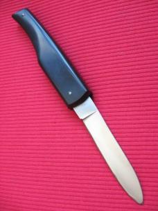 Vintage Italian Collini Flylock Slide Button "ROSTFREI PATENT" Switchblade Knife