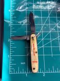 1939 Colonial Prov. R.I. New York World's Fair 2 Blade 2-1/4" Pocket Knife Folding