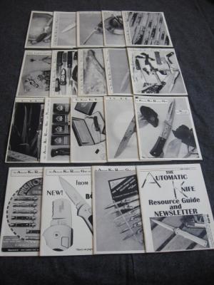 The Automatic Knife Resource Guide And Newsletter - 19 Issues