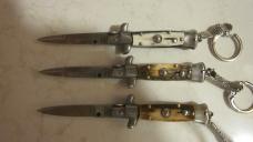 Group of 3 Mini Italian stiletto keychains