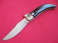 Lepre Quality Italian Unique Switchblade Knife Horn Limited Edition 2015 MANIAGO ITALY w/Certificate