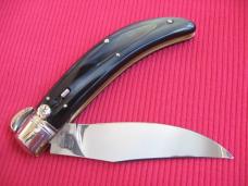 Lepre Quality Italian Unique Switchblade Knife Horn Limited Edition 2015 MANIAGO ITALY w/Certificate