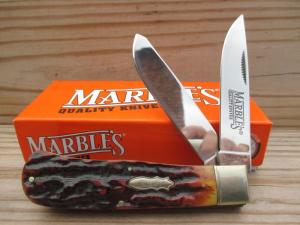 Marbles Amber Stag Bone Trapper 