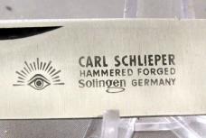 GERMAN EYE BRAND by Carl Schlieper, Large SodBuster, Brazilian Horn Handles, Early 1980s, Free Ship
