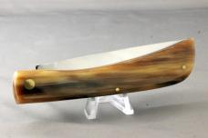 GERMAN EYE BRAND by Carl Schlieper, Large SodBuster, Brazilian Horn Handles, Early 1980s, Free Ship