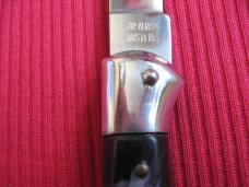 Vintage HERBERTZ Italian Rostfrei Back Lock Switchblade Knife