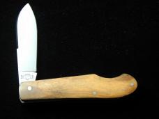 Titusville Cutlery Holy Land Olivewood EZ Open Little Man Shadow Jack Knife 1 of 35 COA USA Made
