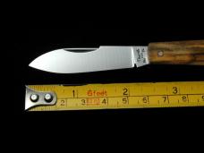 Titusville Cutlery Holy Land Olivewood EZ Open Little Man Shadow Jack Knife 1 of 35 COA USA Made