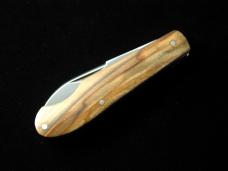 Titusville Cutlery Holy Land Olivewood EZ Open Little Man Shadow Jack Knife 1 of 35 COA USA Made