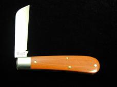 Great Eastern Cutlery GEC Smooth Natural Linen Micarta Rams Foot Knife NIT 933124 USA Made