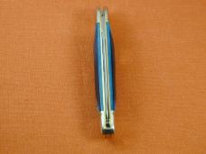 Great Eastern Cutlery GEC Blue Teal Natural Bone Little Rattler Knife 1 of 564 NIT USA 190120