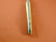 Great Eastern Cutlery GEC Antique Yellow Natural Bone Rams Foot Knife NIT 933124 USA Made