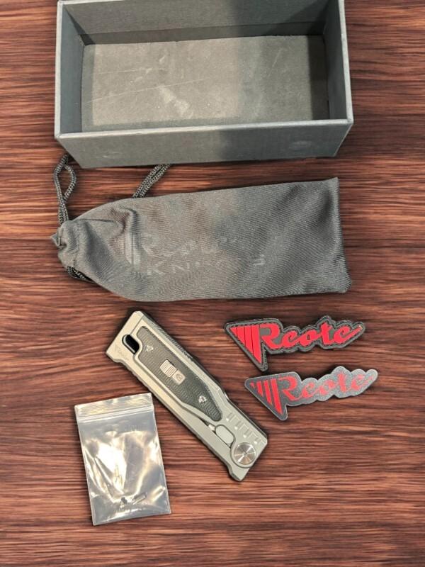 Reate EXO-Mini (CPM-3V Blade/Titanium Exoskeleton)