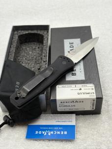 Benchmade 3551 Stimlus Push Button Automatic Knife New In Box Made In USA Discontinued