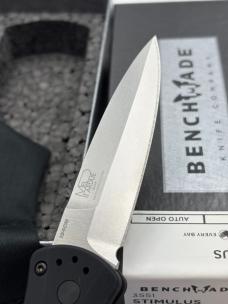 Benchmade 3551 Stimlus Push Button Automatic Knife New In Box Made In USA Discontinued
