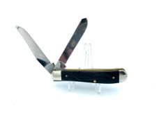 New, Unused Case mini trapper black synthetic jigged scales