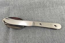 George Schrade – Girl Scouts of America – 3 Piece Cutlery Set – Original Leather Pouch