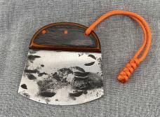 Custom Ulu Skinner – Lee Polk – Basketweave Leather Sheath