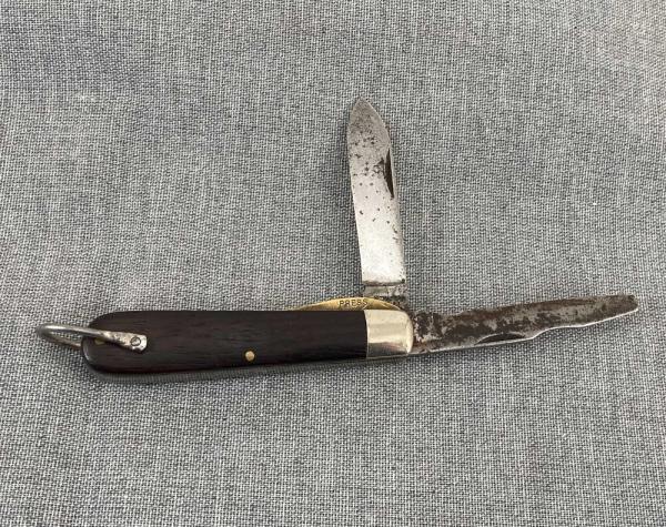 Vintage Utica Kutmaster – TL 29 Electricians Knife – Linerlock – Rosewood handles