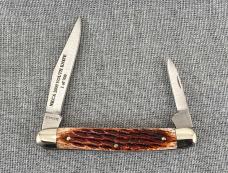 Puma Germany – 2 Blade Stockman – 2000 NKCA Youth Knife – Brown Bone – NIB
