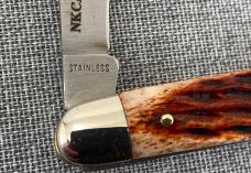 Puma Germany – 2 Blade Stockman – 2000 NKCA Youth Knife – Brown Bone – NIB