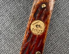 Puma Germany – 2 Blade Stockman – 2000 NKCA Youth Knife – Brown Bone – NIB