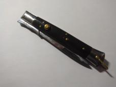 Classic Black 11" Rizzuto Bat Wing Switchblade