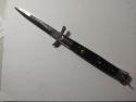 Classic Black 11" Rizzuto Bat Wing Switchblade
