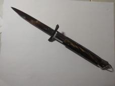 Classic Black 11" Rizzuto Bat Wing Switchblade