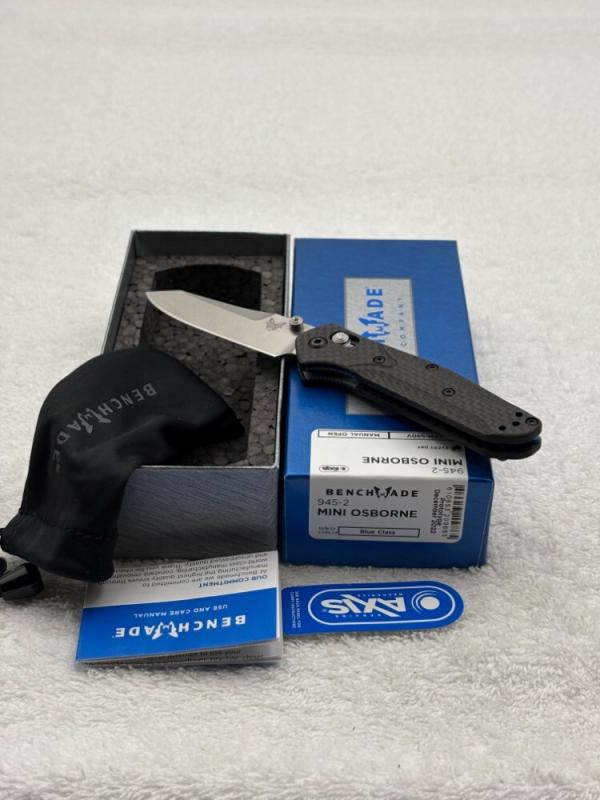 Benchmade 945-2 Mini Osborne Prototype New In Box Made In USA
