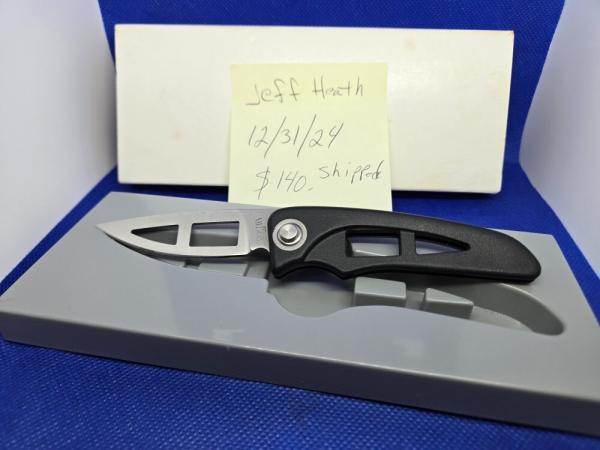 Vintage TEKNA Hidden Edge Folding Knife