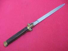 Vintage B Rostfrei (Beltrame) Italian 1970's 11" Rosewood Stiletto Switchblade Knife.