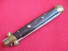 Vintage B Rostfrei (Beltrame) Italian 1970's 11" Rosewood Stiletto Switchblade Knife.